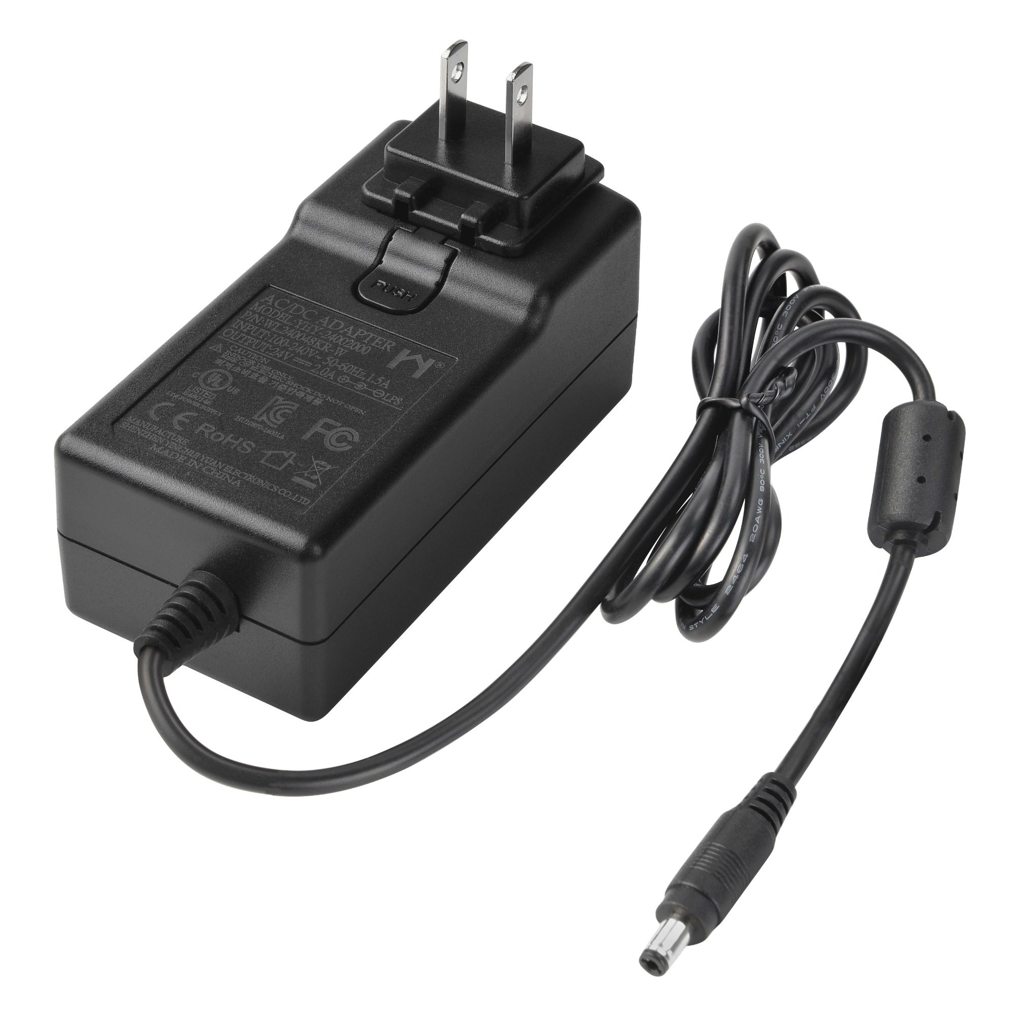 12V5A Interchangeable AC DC Power Adapter YHY Group