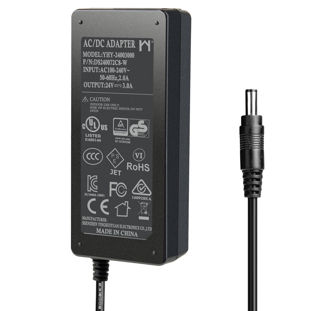 AC DC Adapter 24v 3a